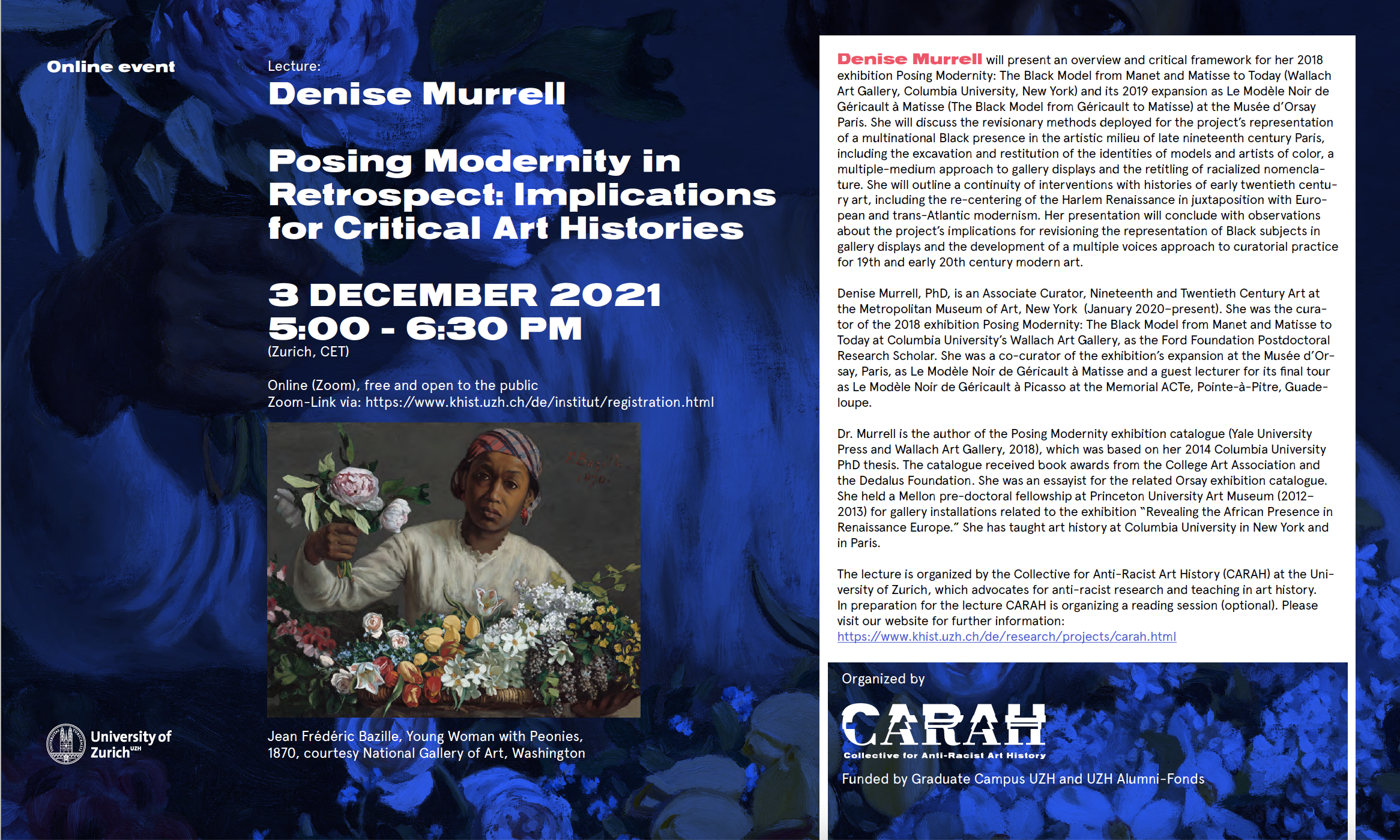 Lecture with Denise Murmel