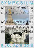Symposium: Mit Denkmälern sprechen?