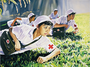 Jing Kewen, Dream 2008, N° 1 (Nurses)