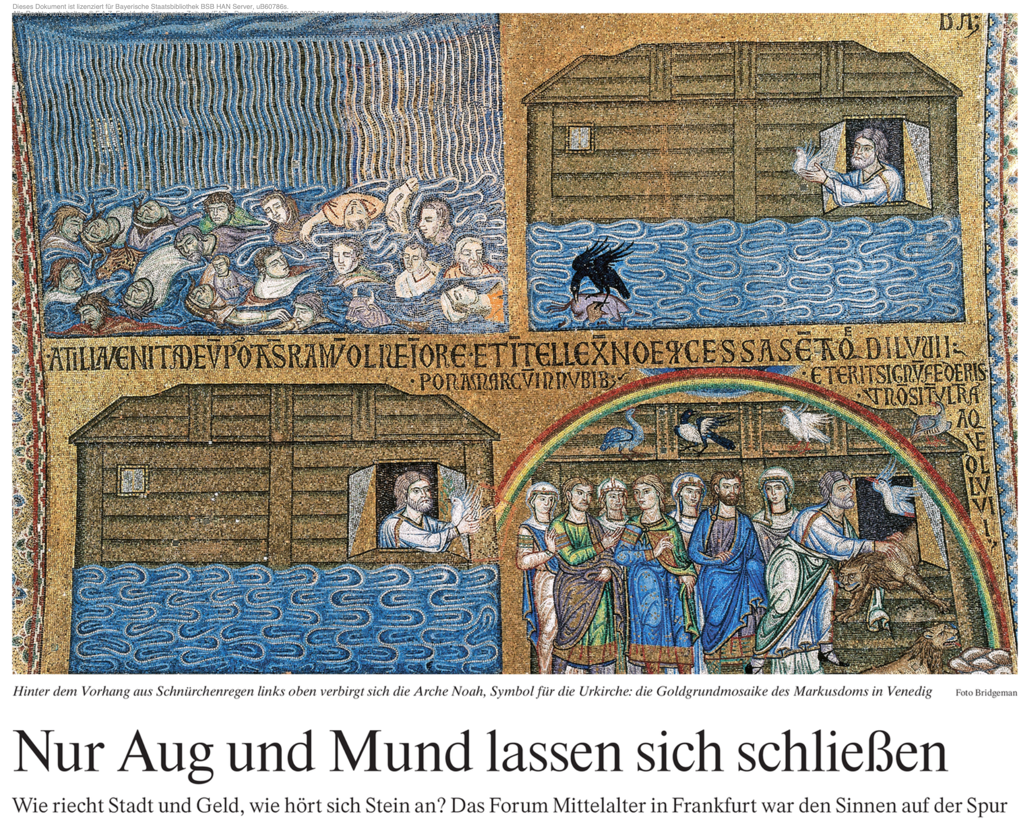 Titelbild Artikel FAZ 05.10.22_6. Forum Kunst des Mittelalters