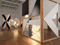 Vincent Meesen / Thela Tendu, Ausstellungsansicht Kunsthalle Basel, 2015